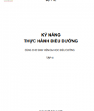 Ebook Kỹ năng thực hành điều dưỡng - NXB Y học