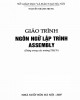 Giáo trình Ngôn ngữ lập trình Assembly (dùng trong các trường THCN): Phần 1