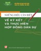 Ebook Những điều cần biết về ký kết và thực hiện hợp đồng dân sự: Phần 2