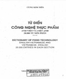 Ebook Từ điển Anh Việt và Việt Anh chuyên ngành công nghệ thực phẩm: Phần 1