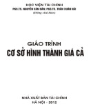 Giáo trình Cơ sở hình thành giá cả: Phần 1