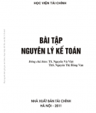 Ebook Bài tập Nguyên lý kế toán - TS. Nguyễn Vũ Việt