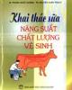 Ebook Khai thác sữa: Năng suất - chất lượng - vệ sinh